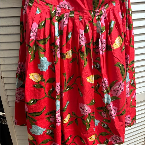 Vineyard Vines Kentucky Derby Tie-Top Dress Size 16 Rose Coral Red - Picture 4 of 6